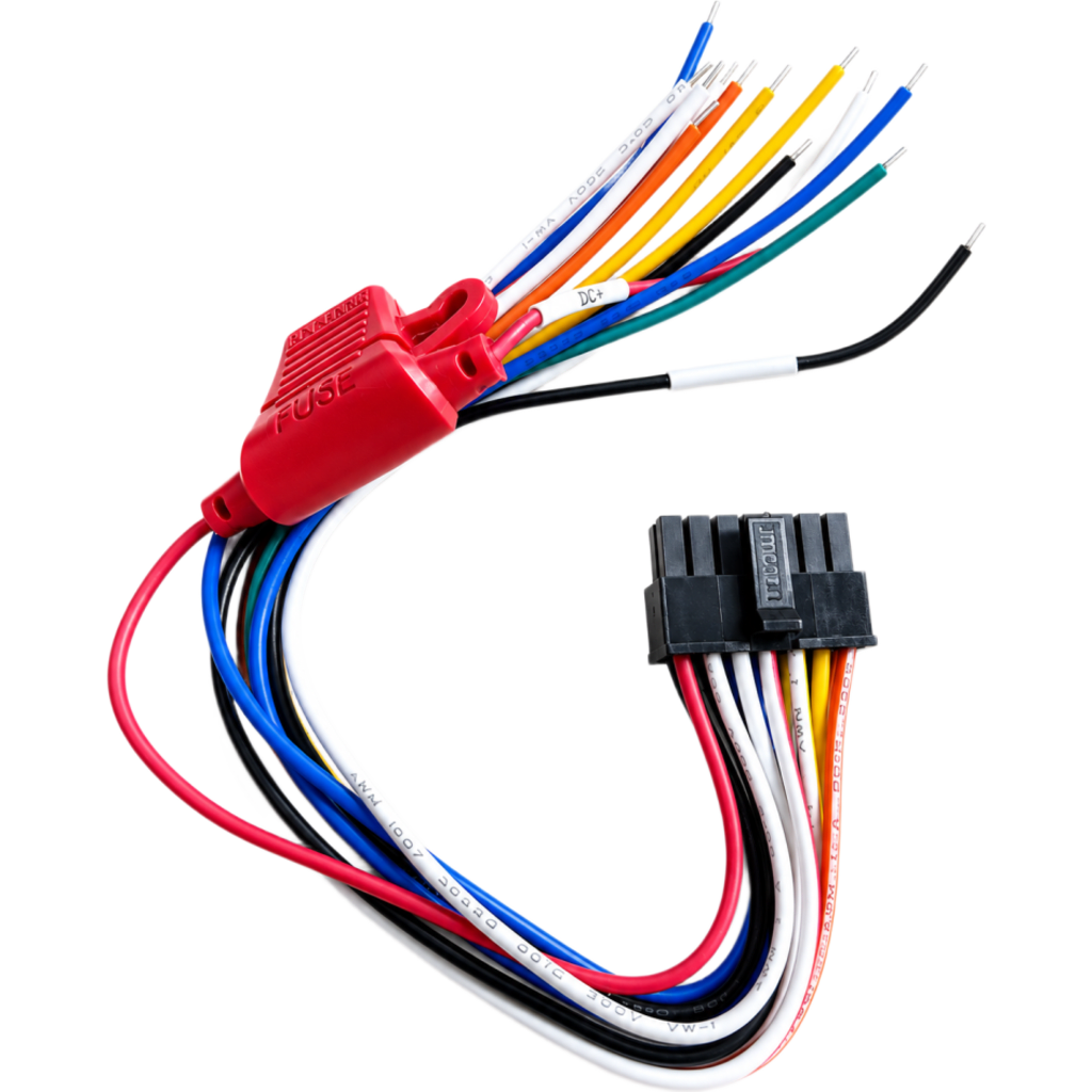 Arnés de Alimentación e I/O Tamaño Estándar para MDVR MD500S Conexión Segura MEITRACK ARNESDM500SN - Imagen 1