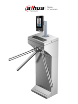 DAHUA ASI6214SDASGG100 - Kit Biométrico Facial con Torniquete Inteligente Bidireccional, Capacidad para 6,000 Rostros, 6,000 Huellas - Imagen 1