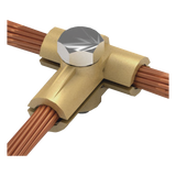 Conector Tipo T / Latón Alta Pureza / 50-70 mm² / 1/0-2/0 AWG / Derivaciones Eléctricas APLICACIONES TECNOLOGICAS - Imagen 1