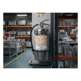 Extintor para Baterías de Litio / 6 L / UL EX29073 / Descarga 72 s / Alcance 3.6 m (11.8 ft) / Acero Inoxidable VICTORY - Imagen 1