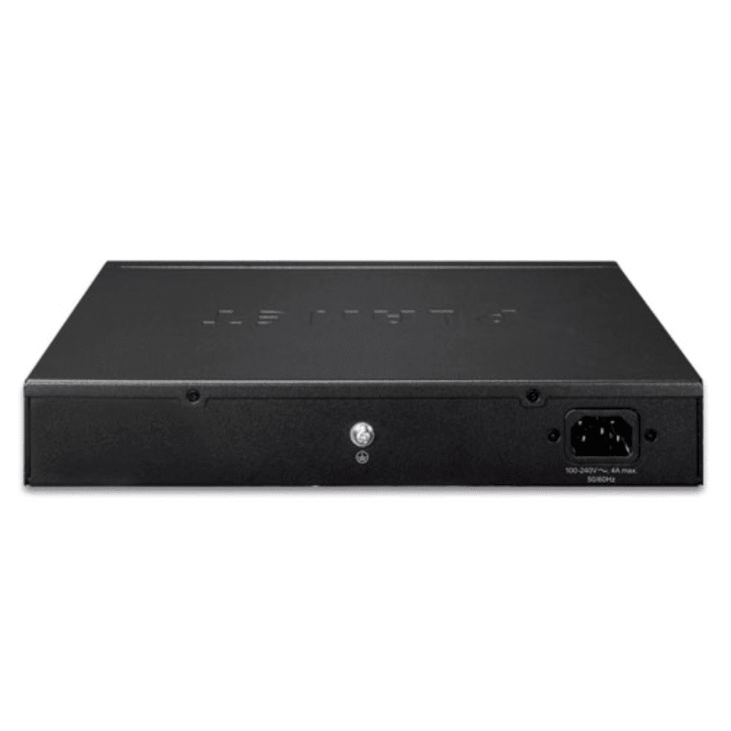 Switches PoEPLANETAVS-4210-8HP2XSwitch Administrable 8 Puertos Gigabit PoE++ 240W 2 SFP+ 10G Dante NDI Fanless PLANET AVS - 4210 - 8HP2X - SILYMX