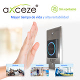 Boton Sin Contacto No-touch Ax-touch1 Relay Integrado Botón De Activación Inmediata Con Led AXCEZE - Imagen 1