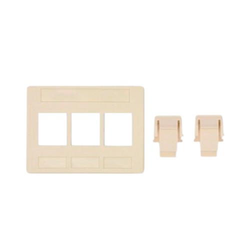 Belden Placa de Pared KeyConnect de 4 Puertos Blanco - Imagen 1
