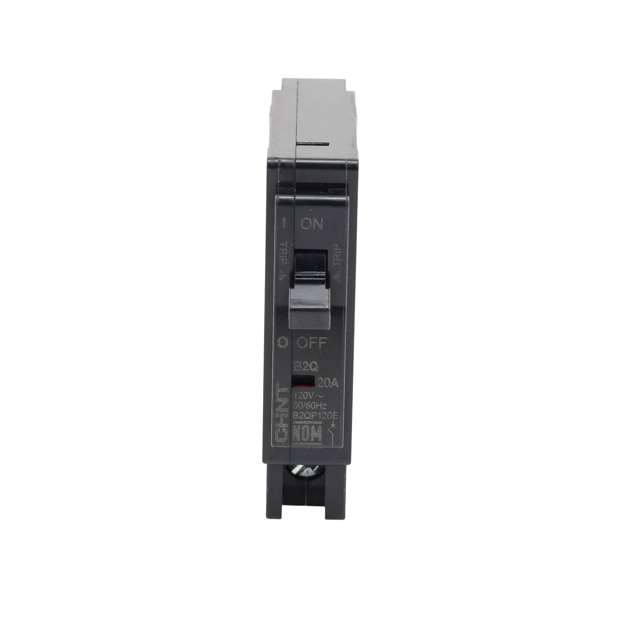 Interruptor Termomagnético Enchufable, Serie: B2Q, 1P, 20A, 120/240V (SKU:1002263) CHINT B2QP120E - Imagen 4
