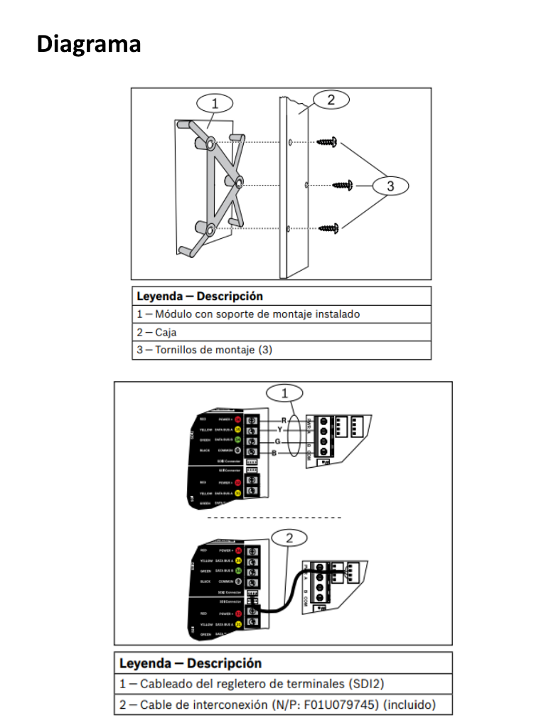 Modulo de Expansion 8 Salidas Conexion Modular SDI2 Bosch I_B308 - Imagen 4