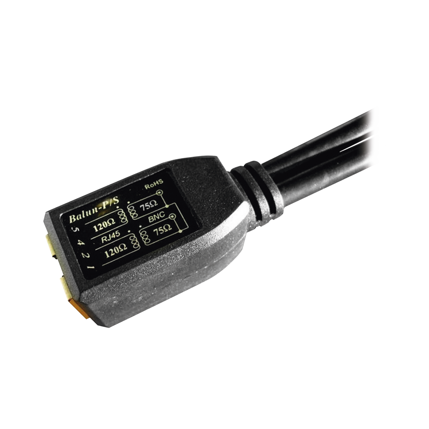 Balun E1 - Adaptador 75 ohms a jack RJ45 120 ohms tipo pigtail EPCOM - Imagen 1