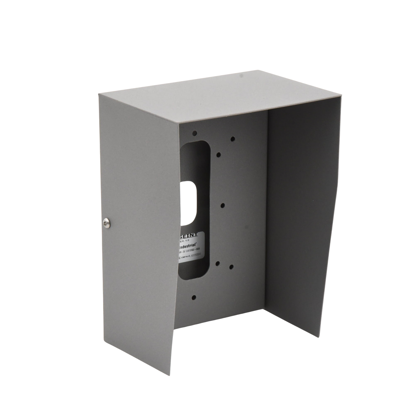 Cubierta Industrial para montaje de Porteros IP Fanvil y Grandstream, pintura electrostática color gris. EPCOM INDUSTRIAL - Imagen 2