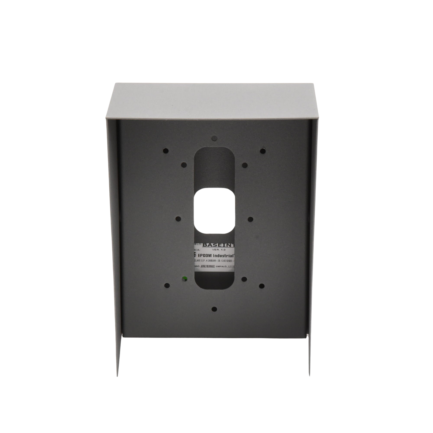 Cubierta Industrial para montaje de Porteros IP Fanvil y Grandstream, pintura electrostática color gris. EPCOM INDUSTRIAL - Imagen 3
