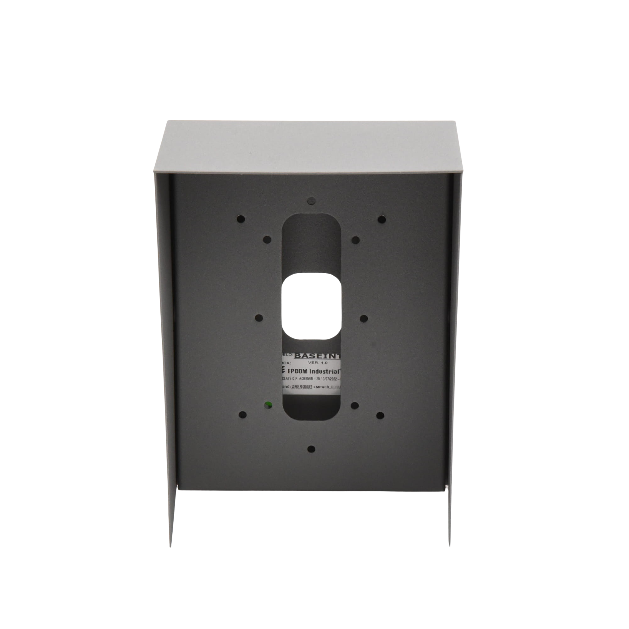 Cubierta Industrial para montaje de Porteros IP Fanvil y Grandstream, pintura electrostática color gris. EPCOM INDUSTRIAL - Imagen 3