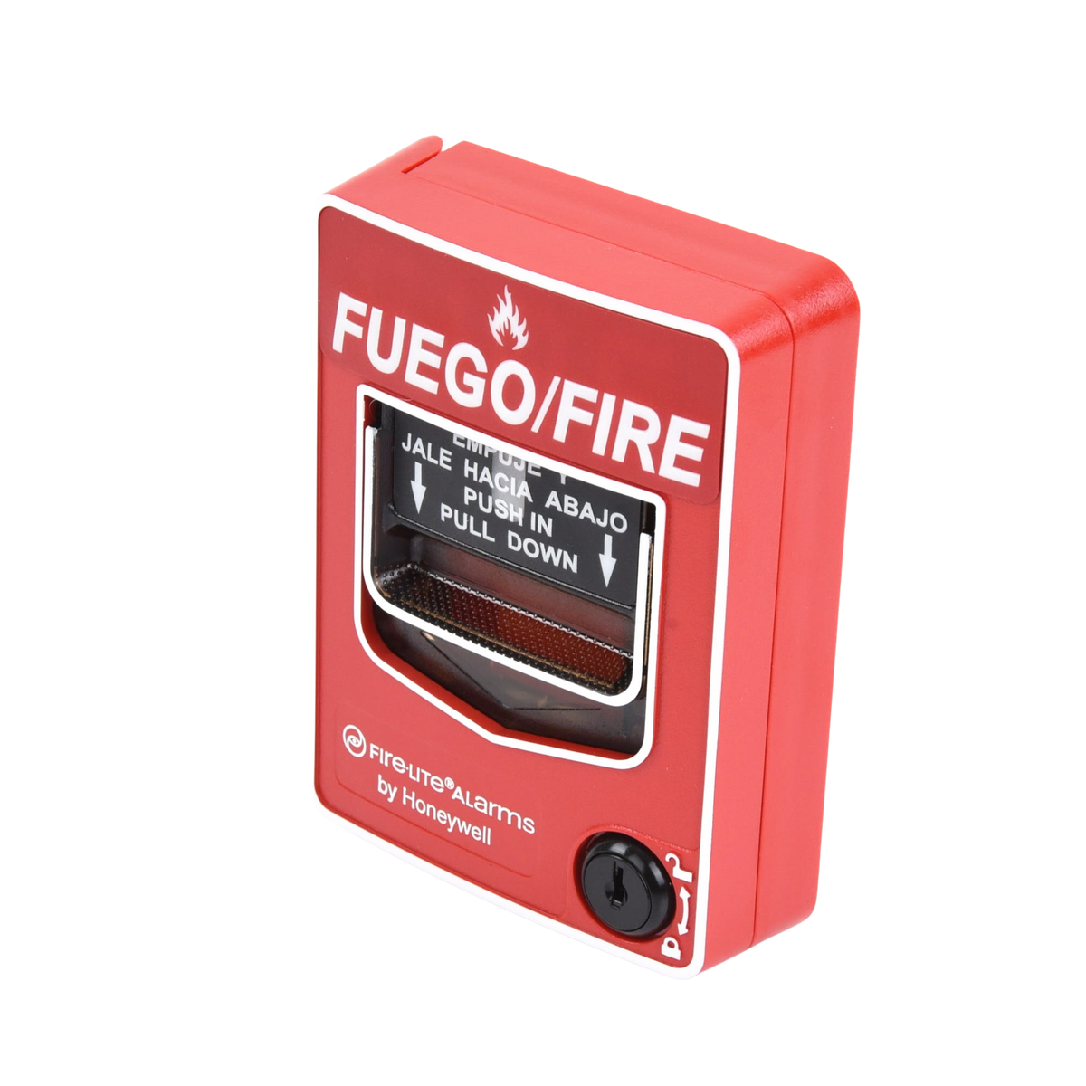 Estación manual de incendio direccionable de doble acción, con texto en español, para lazo SLC FIRE-LITE - Imagen 3