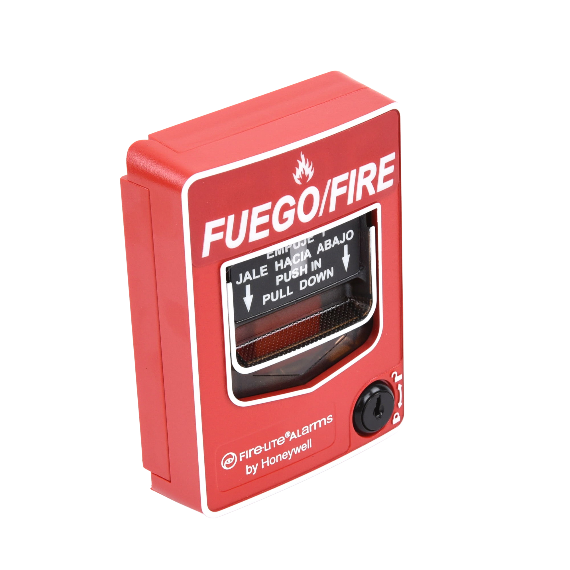 Estación manual de incendio direccionable de doble acción, con texto en español, para lazo SLC FIRE-LITE - Imagen 4