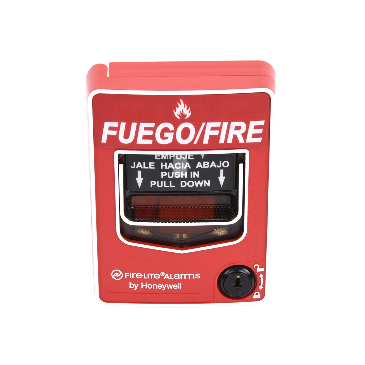 Estación manual de incendio direccionable de doble acción, con texto en español, para lazo SLC FIRE-LITE - Imagen 5
