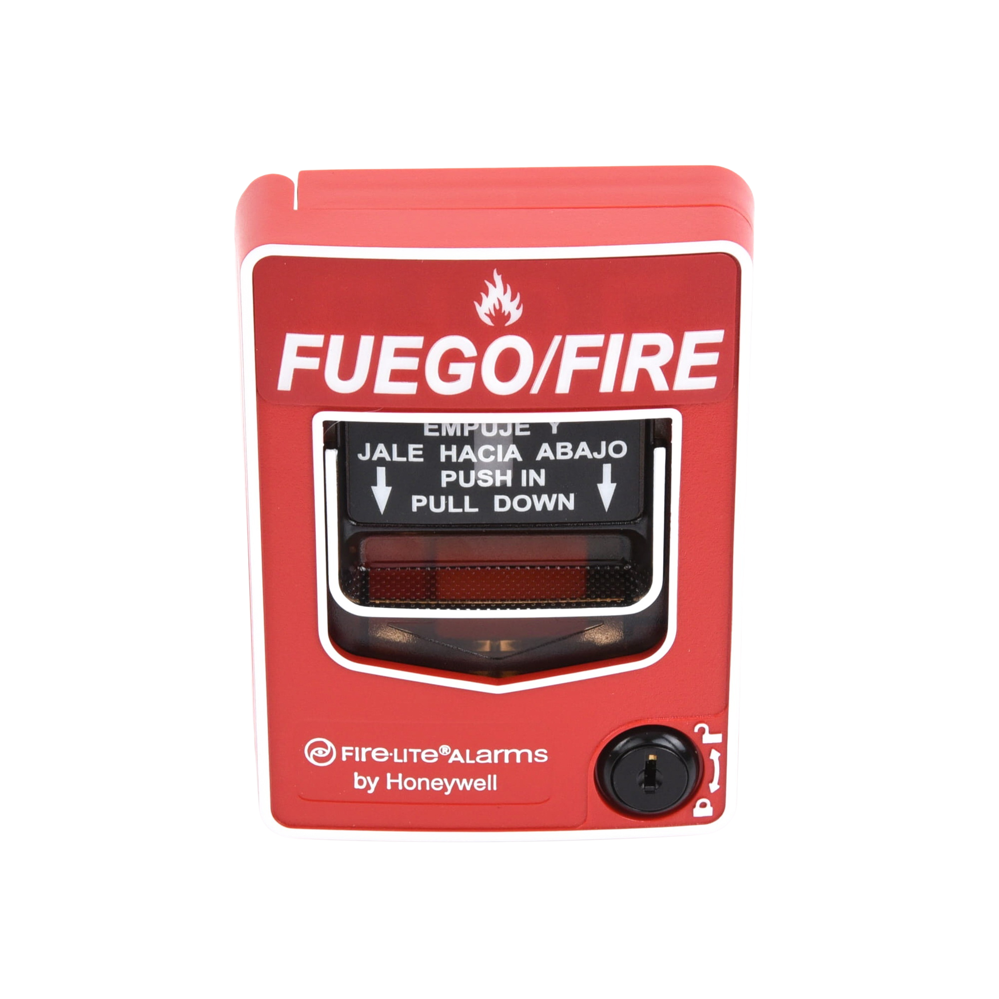 Estación manual de incendio direccionable de doble acción, con texto en español, para lazo SLC FIRE-LITE - Imagen 5