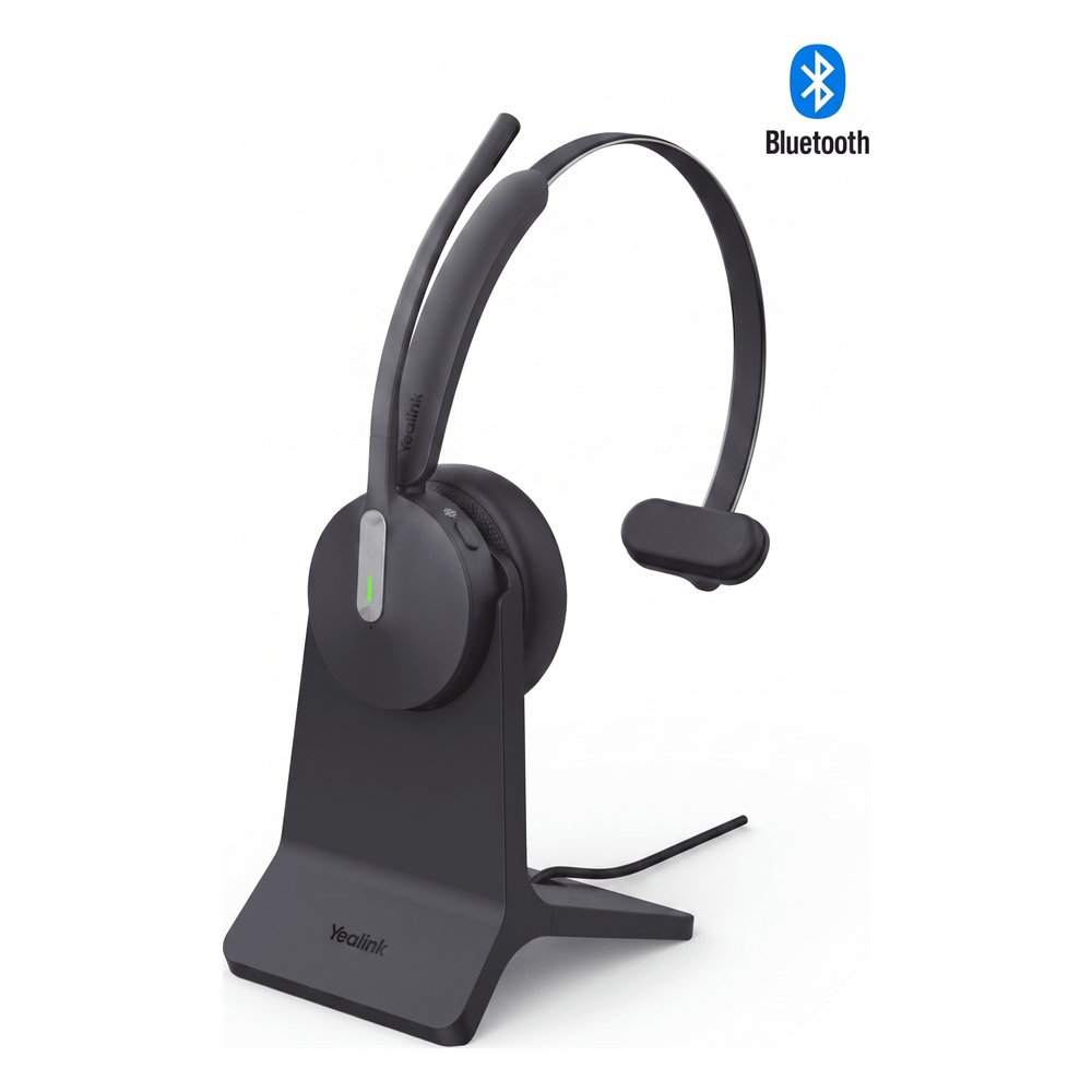 Diadema Bluetooth de Yealink BH70 Mono Con Certificación Microsoft Teams y Base de Carga - Imagen 3