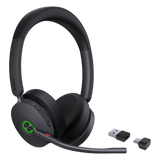 Diadema Inalambrica BH74-With-Stand-UC-USB-C/A de Yealink con Compatibilidad UC Multiplataforma y Acoustic Shield 3.0 - Imagen 2