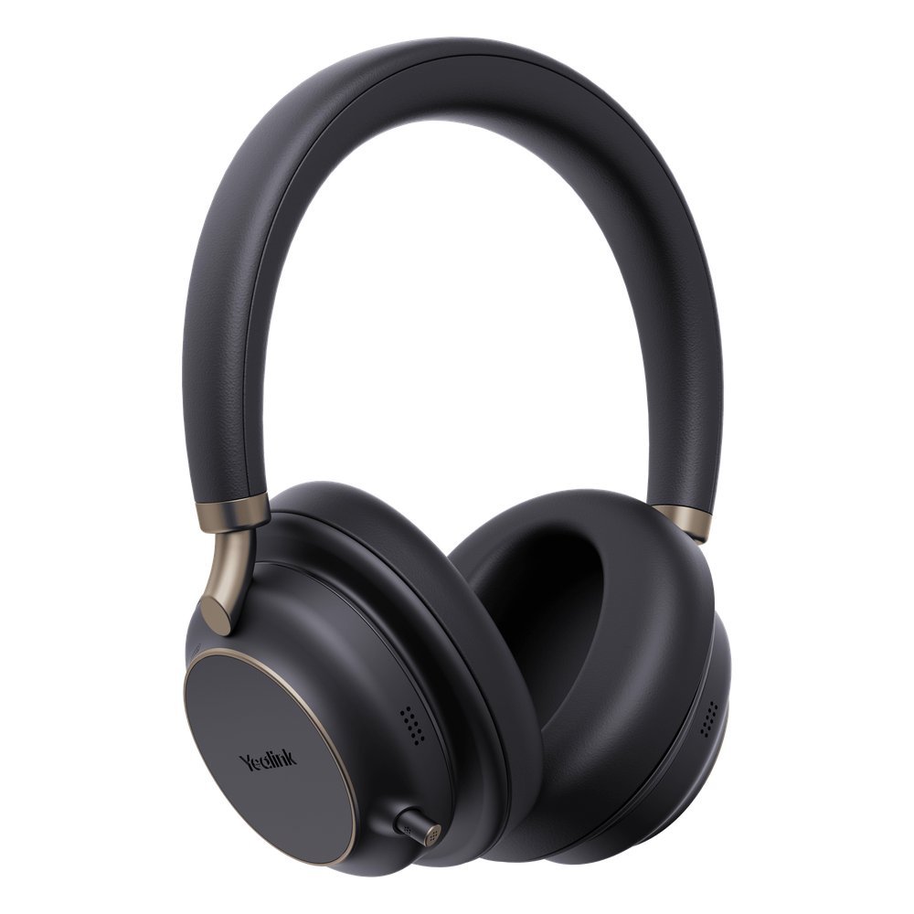 Diadema Inalámbrica BH76 Plus UC Black USB C/A de Yealink con Compatibilidad Completa para Plataformas UC y 6 Micrófonos para Voz de Alta Claridad - Imagen 1