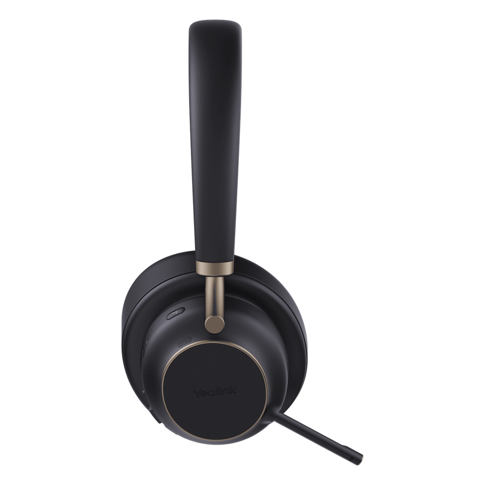 Diadema Inalámbrica BH76 Plus UC Black USB C/A de Yealink con Compatibilidad Completa para Plataformas UC y 6 Micrófonos para Voz de Alta Claridad - Imagen 2