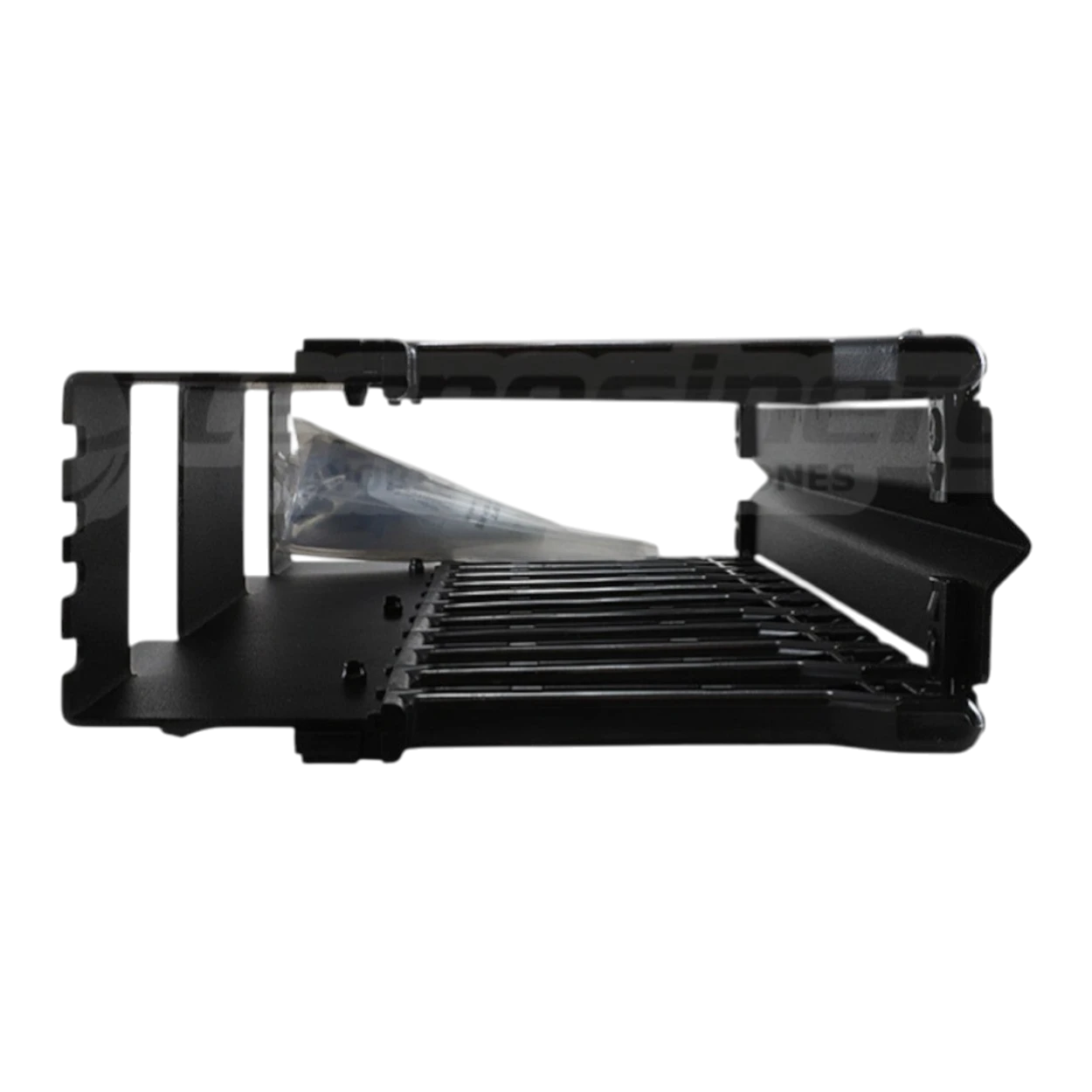 Organizador horizontal BELDEN 2Ur Dedos moldeados de acero y plastico negro - Imagen 3