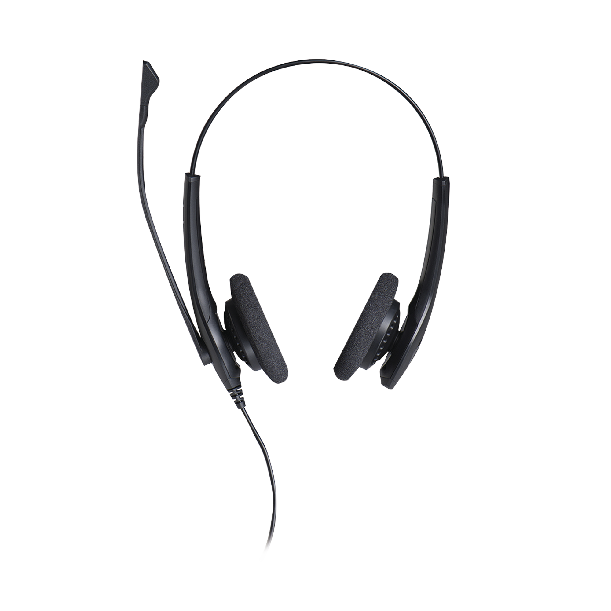Jabra Biz 1500 Duo, auricular profesional con cancelación de ruido, ideal para contact center con conexión USB (1559-0159) - Imagen 1