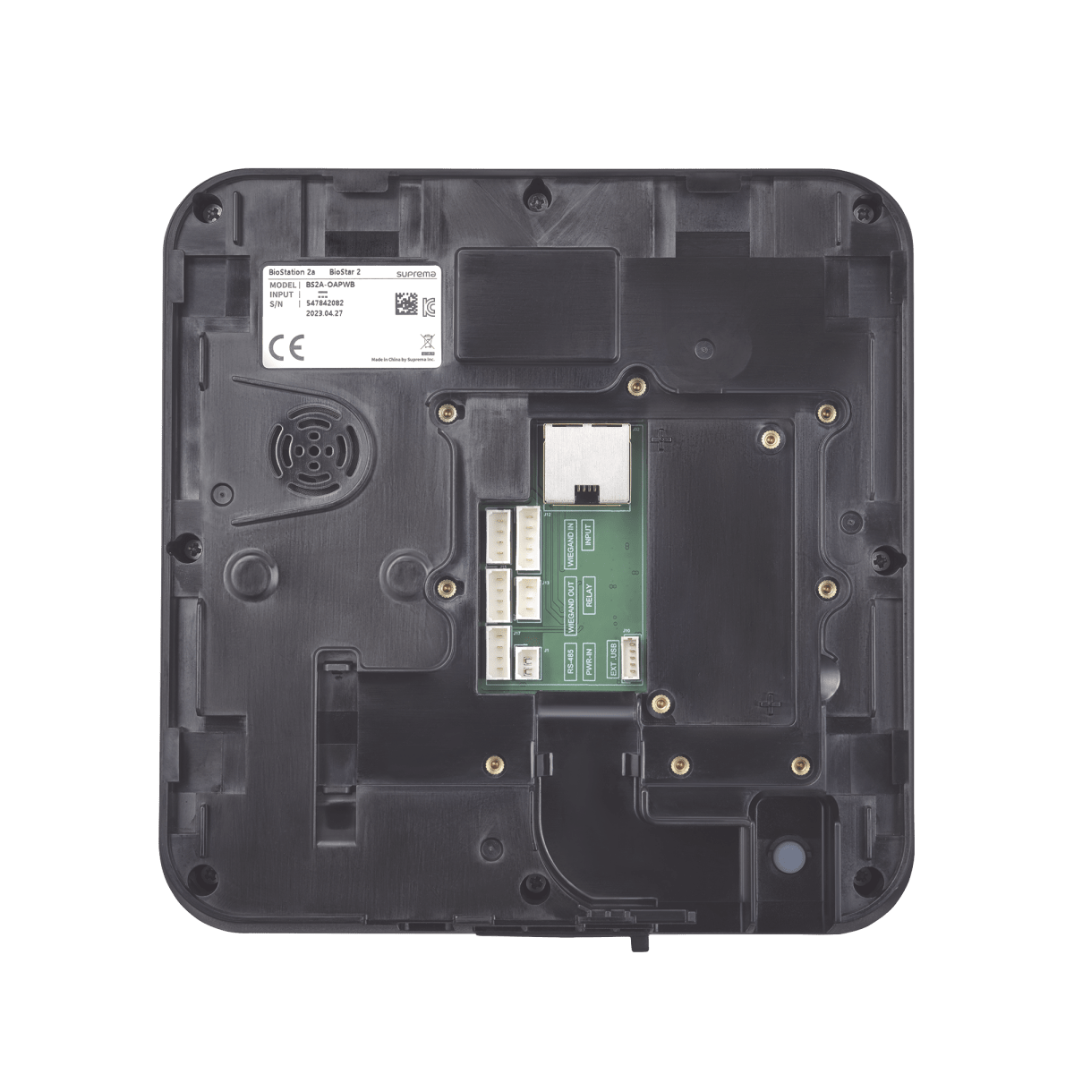 BiometricosSUPREMABS2AODPBLector de Huella con IA Control de Acceso y Asistencia Suprema BS2AODPB - SILYMX