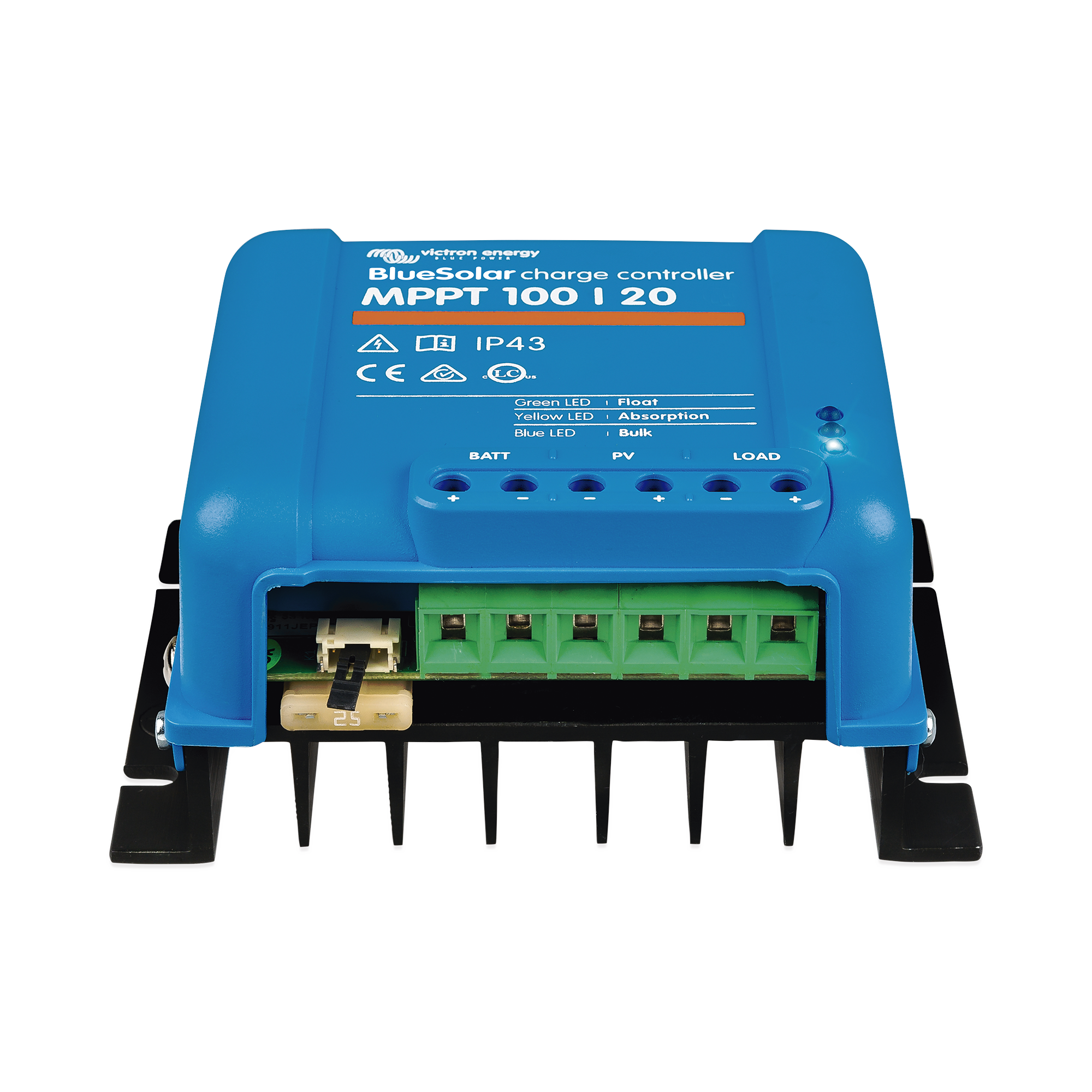 BlueSolar MPPT 100/20. Controlador Solar MPPT 20A, Voltaje Selección Automática: 12/24/48 Vcc. VICTRON ENERGY - Imagen 3
