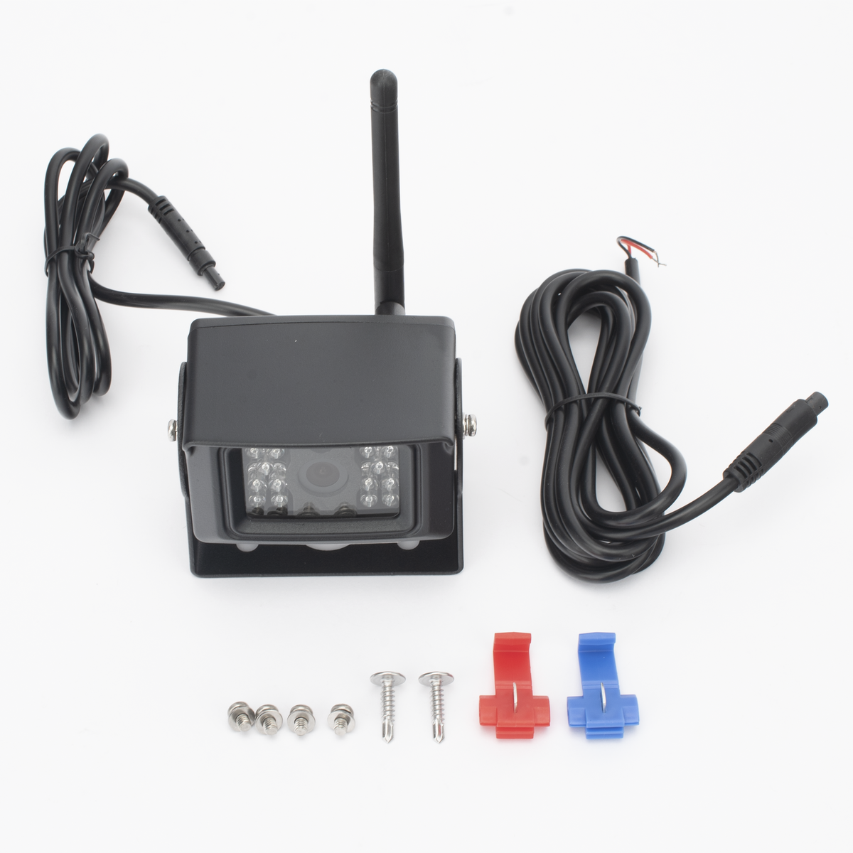 Cámara análoga exterior Inalámbrica para Kit de sistema de reversa Vehicular K7000BWK ECCO - Imagen 2
