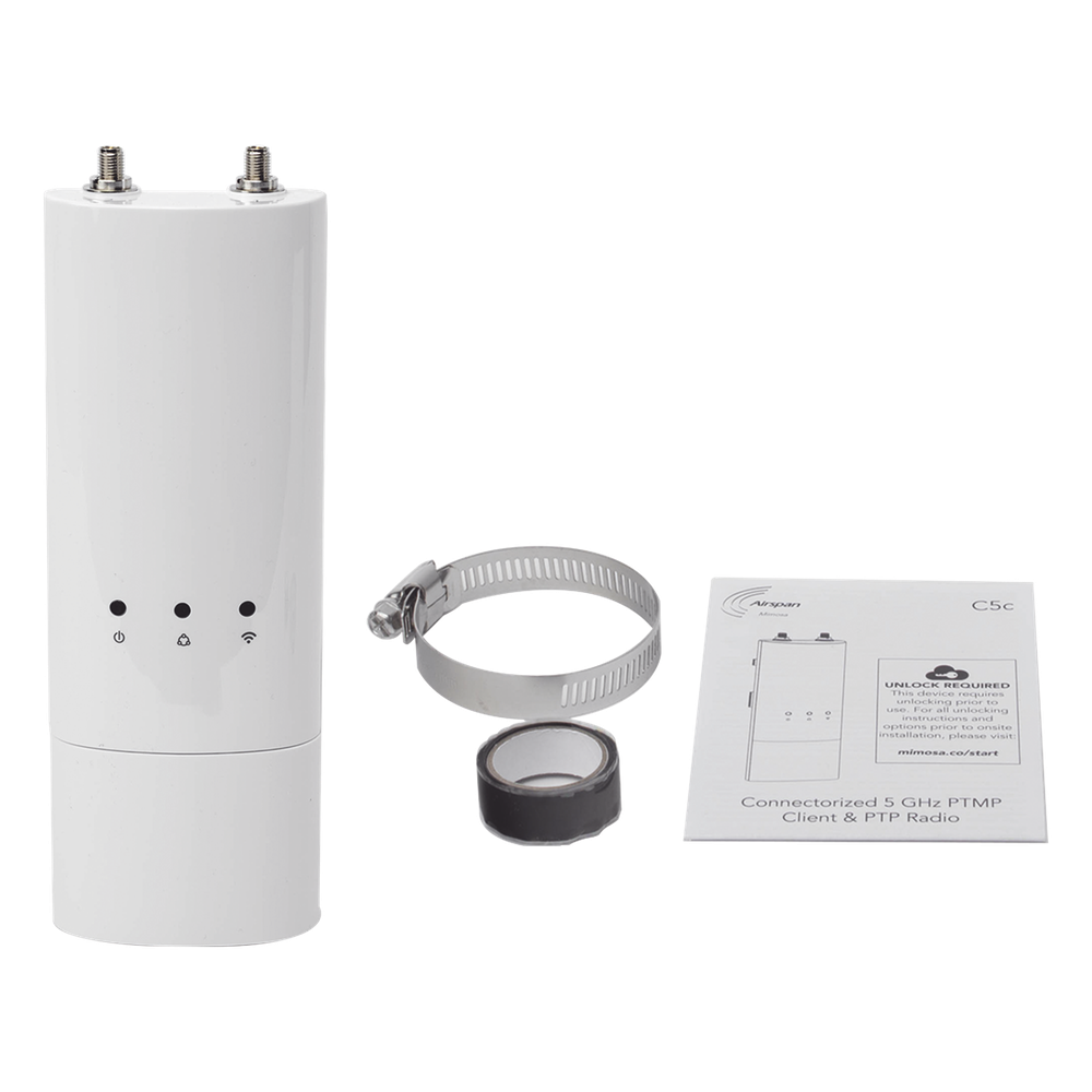 Radio modular hasta 500 Mbps de 4.9-6.4 GHz, IP55, 2x2:2 MIMO, Monitoreo a través de la nube, Adaptación automática al entorno, no incluye inyector POE MIMOSA NETWORKS - Imagen 8