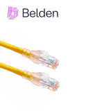 Belden Patch Cord Cat6+ RJ-45 Macho - RJ-45 Macho 2.1 Metros Amarillo - Imagen 1