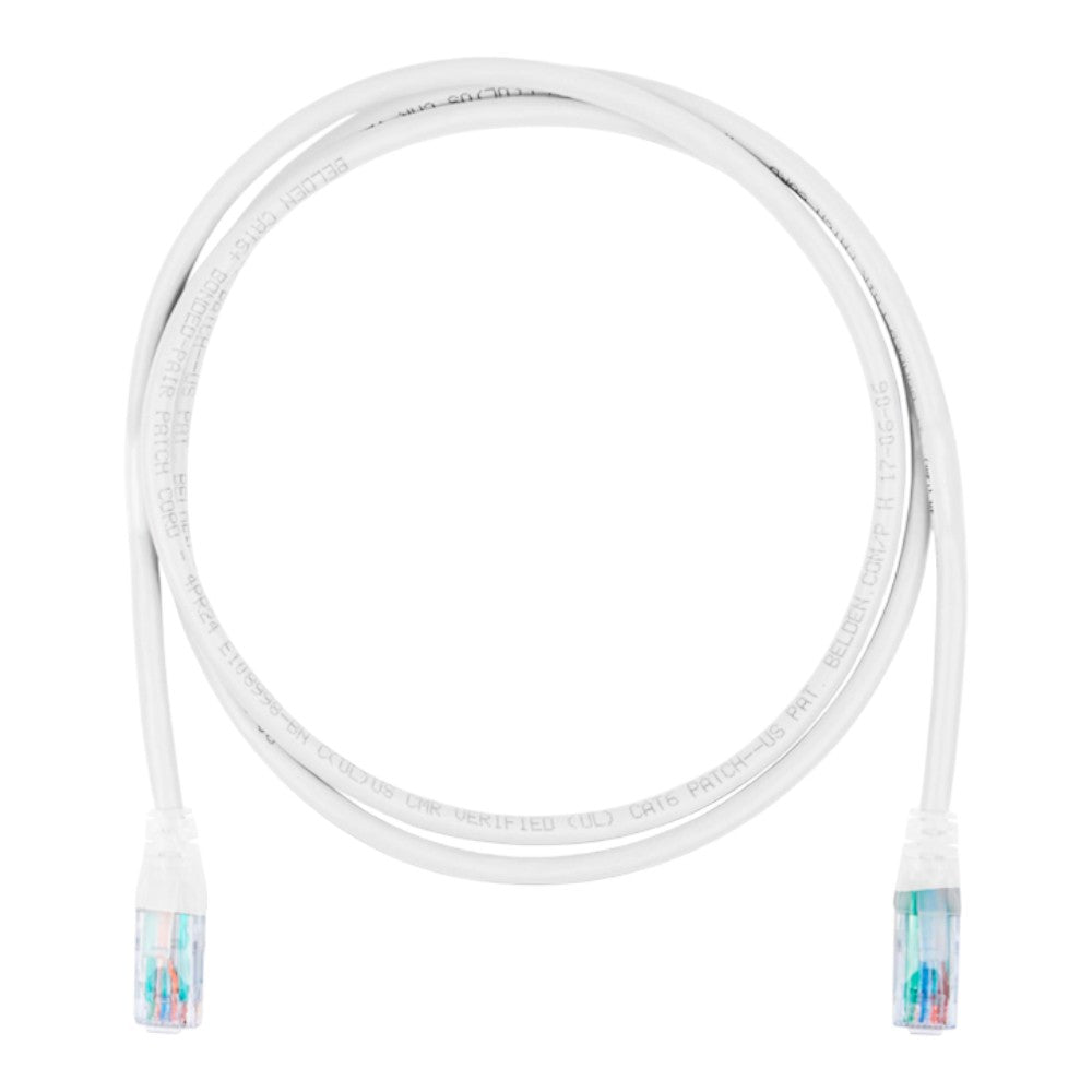 Belden Patch Cord Cat6+ RJ-45 Macho - RJ-45 Macho 1.2 Metros Blanco C601109004 - Imagen 2