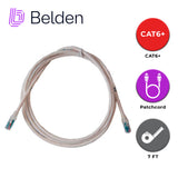 Belden Patch Cord Cat6+ RJ-45 Macho - RJ-45 Macho 2.1 Metros Blanco C601109007 - Imagen 6