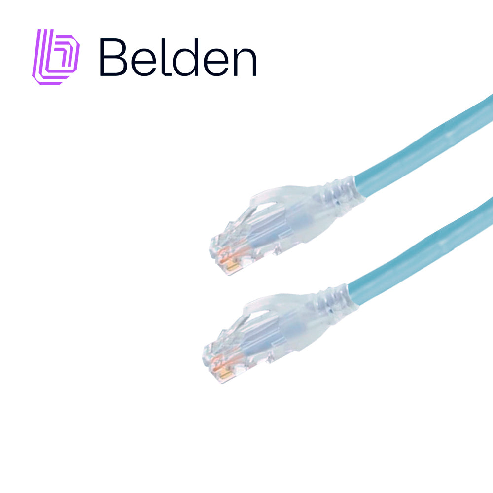 Belden Patch Cord Cat6+ RJ-45 Macho - RJ-45 Macho 2.1 Metros Azul - Imagen 1