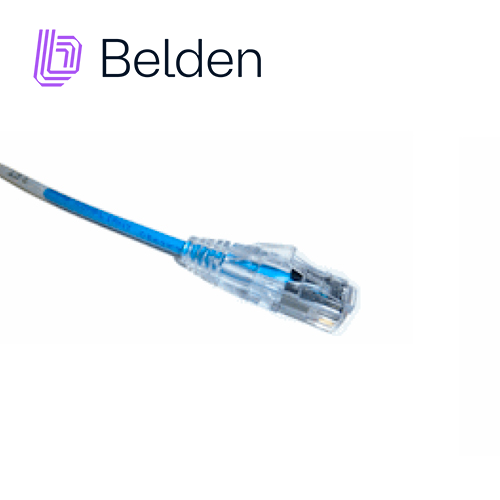 Belden Patch Cord Cat6 UTP RJ-45 Macho - RJ-45 Macho 60cm Azul - Imagen 2