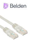 Belden Patch Cord Cat6 UTP RJ-45 1.2 Metros 4 Pies 28 AWG 1000BASE-T Riser CMR Blanco C6D1109004 - Imagen 2