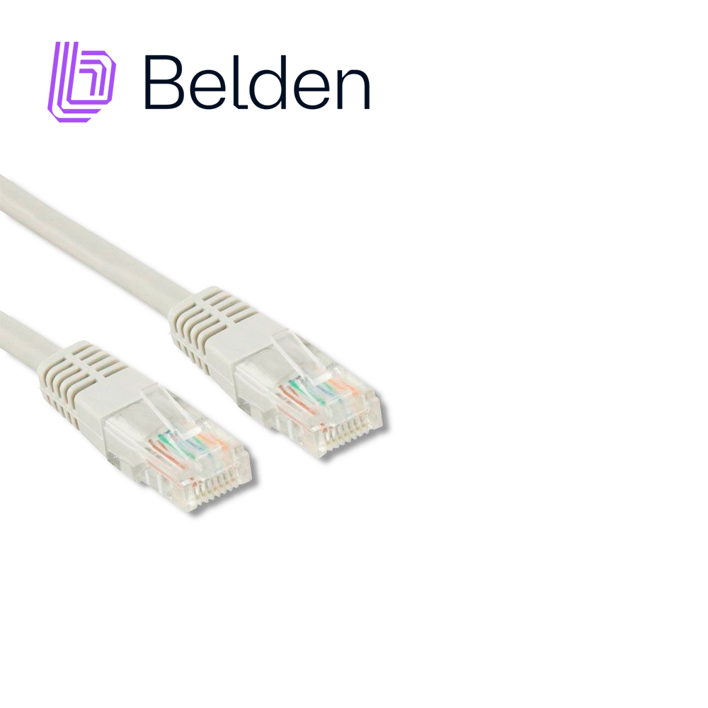 Belden Patch Cord Cat6 UTP RJ-45 Macho - RJ-45 Macho 2.1 Metros Blanco C6D1109007 - Imagen 2