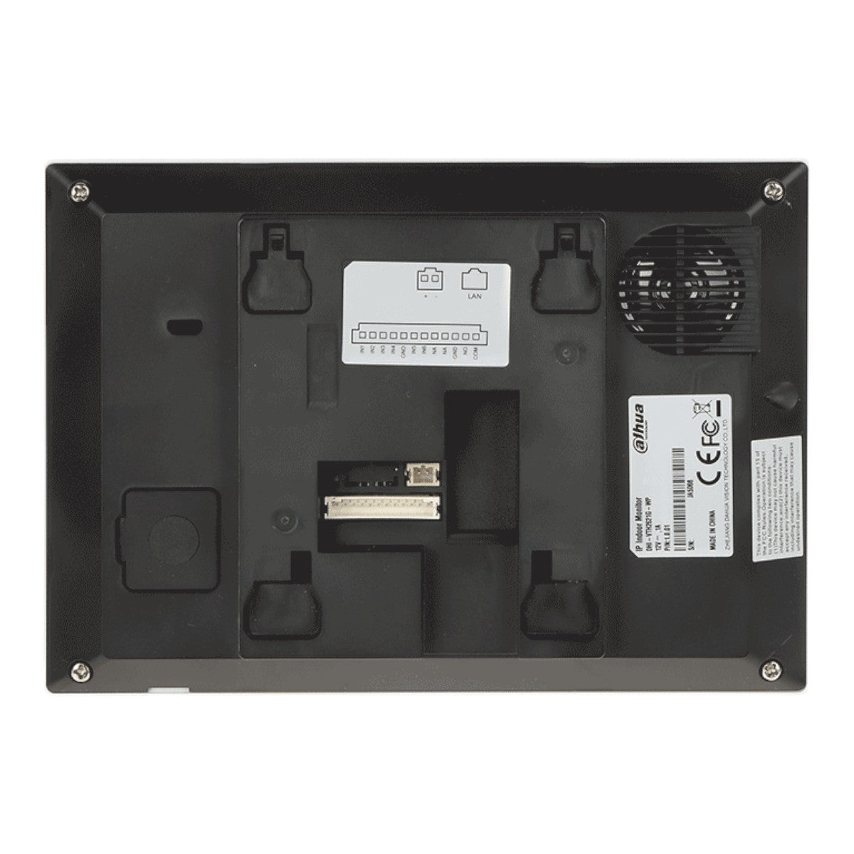 Kit de Videoportero IP Wifi Monitor de 7 Pulgadas Wifi 6&1 E&S de Alarma Soporta PoE Frente de Calle con Camara de 2 Megapixeles Ranura MicroSD Apertura de Puerta Soporta Hasta 3000 Tarjetas IP65 DHI-KTW02 - SILYMX