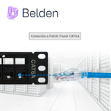 Belden Patch Cord Cat 6A UTP 1.2 Metros Azul | CA21106004 - Imagen 4