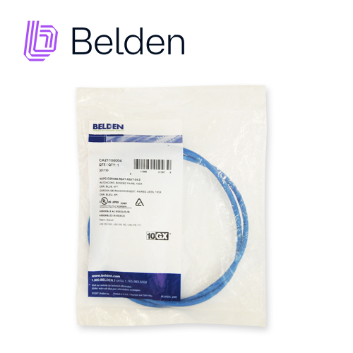 Belden Patch Cord Cat 6A UTP 1.2 Metros Azul | CA21106004 - Imagen 5