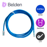 Belden Patch Cord Cat 6A UTP 1.2 Metros Azul | CA21106004 - Imagen 6