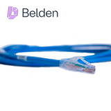 Patch Cord Belden Cat6a RJ-45 7 pies 2.1 Metros Azul CA21106007 - Imagen 3