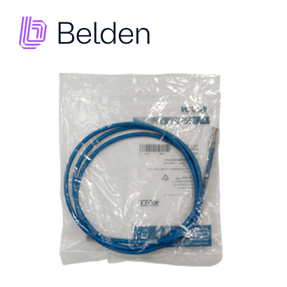 Patch Cord Belden Cat6a RJ-45 7 pies 2.1 Metros Azul CA21106007 - Imagen 5