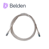 Patch Cord Cat 6ABELDENCA21109007Patch Cord Cat6A 2.1m (7ft) 10GX RJ45 Blanco CMR 10 Gigabit Ethernet Cobre Solido Belden CA21109007 - SILYMX