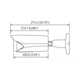 DAHUA IPC-HFW5442EN-ZE - Cámara IP Bullet Resolución de 4 MP/ Lente Mot. 2.7 a 12mm/ ? 114°-47°/ IR 50 mts/ IA WizMind/ Detección Facial/ Protección Perimetral/ Conteo de Personas/ Starlight/ ePoE/ WDR 140dB/ H.265/ IP67/ IK10/ E&S Alarma/ E&S Audio/ - SILYMX