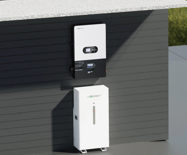 Inversor Cargador Off-Grid 12kW Split Phase 120/240V Baterias Pylontech LUX POWER LUX-SNA-US-12K