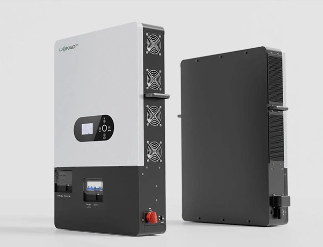 Inversor Cargador Off-Grid 12kW Split Phase 120/240V Baterias Pylontech LUX POWER LUX-SNA-US-12K