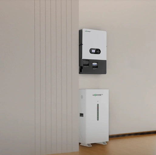 Inversor Cargador Off-Grid 12kW Split Phase 120/240V Baterias Pylontech LUX POWER LUX-SNA-US-12K