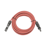 Cables Fotovoltaicos SolaresEPCOM POWERLINECBLMC42P5MREDV2Cable Fotovoltaico 2.5m (8.2ft) Rojo 10 AWG Terminal MC4 - M EPCOM POWERLINE CBLMC42P5MREDV2 - SILYMX