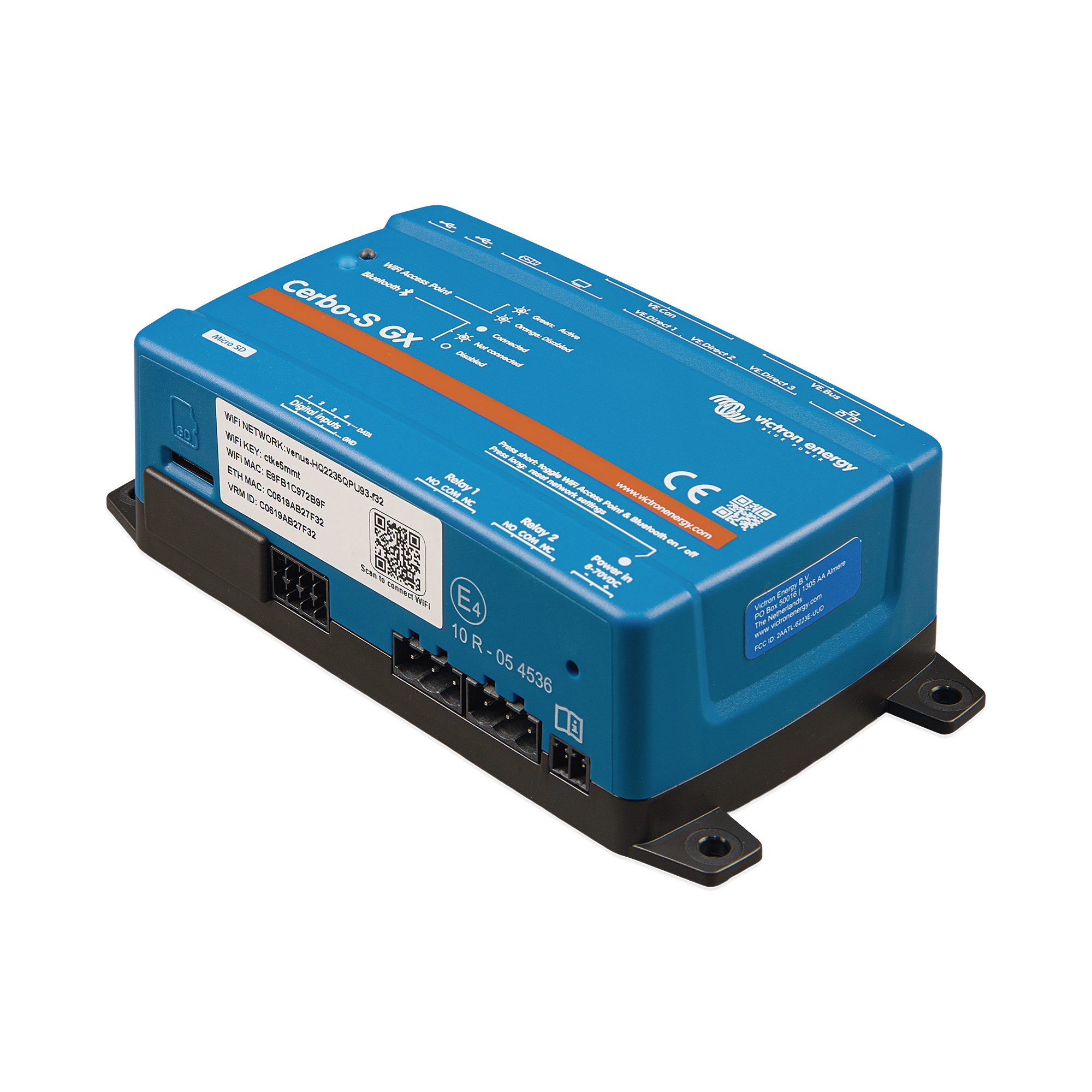 Cerbo-S GX / Centro de comunicaciones / Monitoreo Remoto para Sistemas Victron VICTRON ENERGY - Imagen 6
