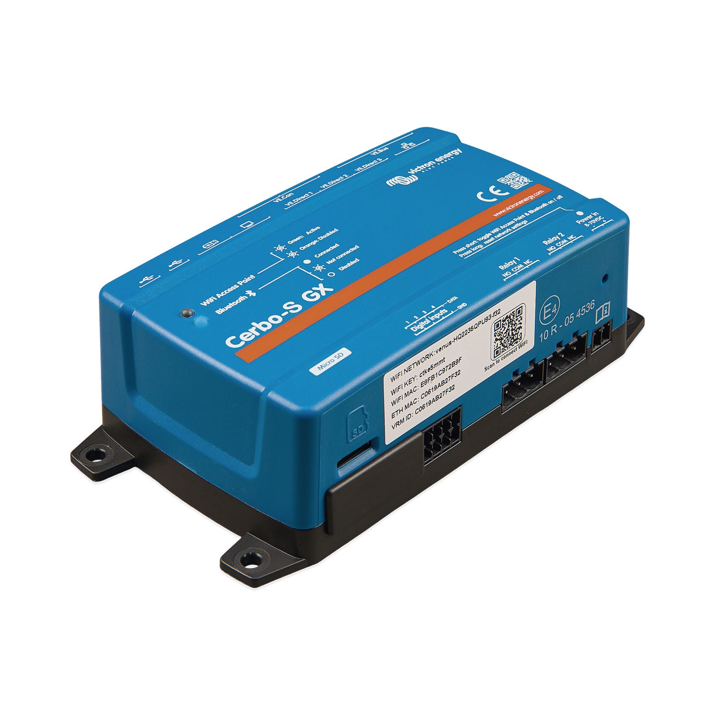 Cerbo-S GX / Centro de comunicaciones / Monitoreo Remoto para Sistemas Victron VICTRON ENERGY - Imagen 7
