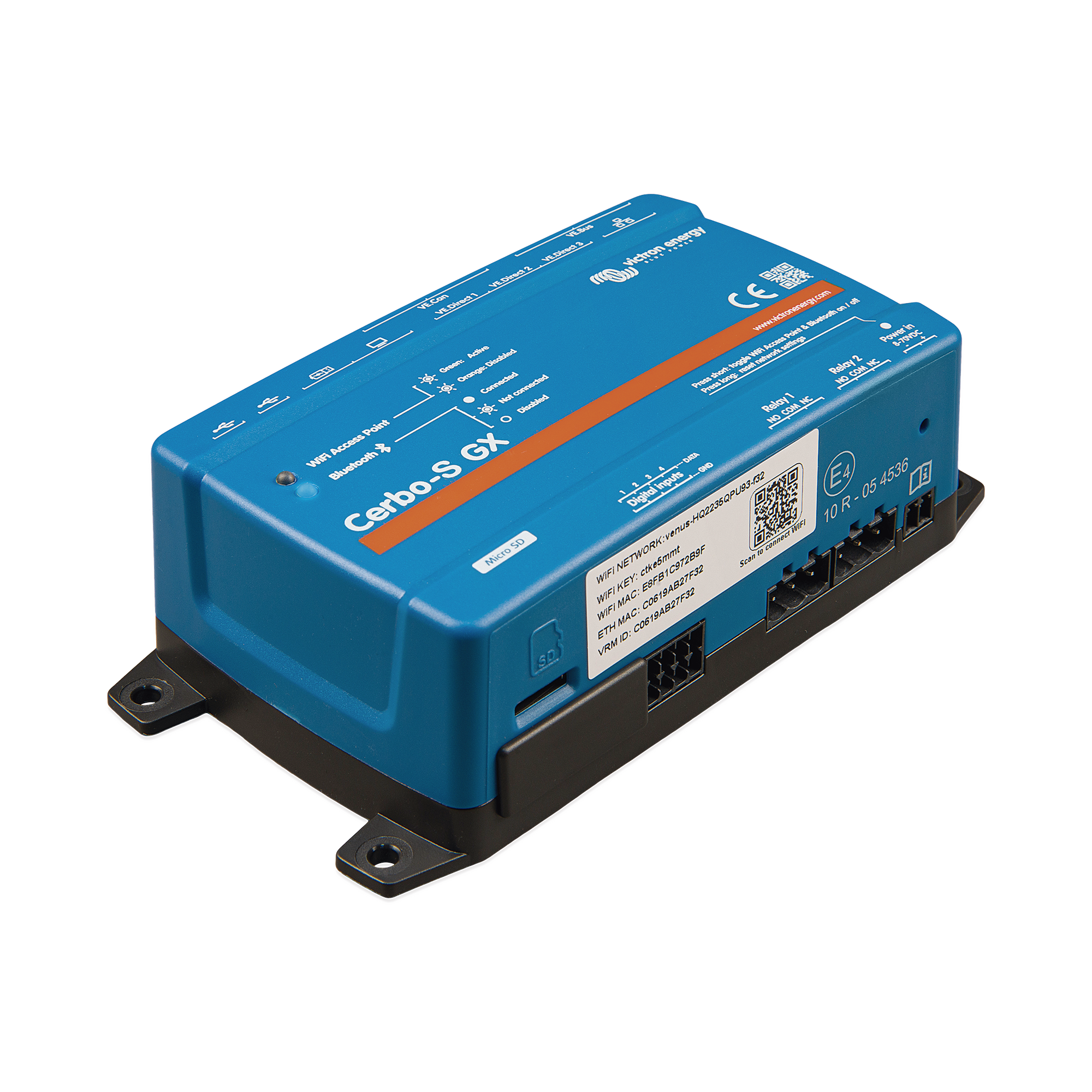 Cerbo-S GX / Centro de comunicaciones / Monitoreo Remoto para Sistemas Victron VICTRON ENERGY - Imagen 7