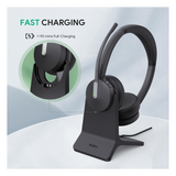 Base de Carga Compacta para Diademas Yealink BH70 y WH64. - Imagen 2